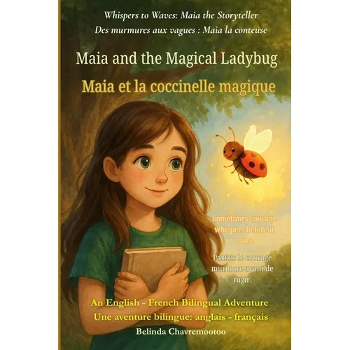 Maia and the Magical Ladybug (An English - French Bilingual Adventure): A gentle story of quiet bravery and the magic of being yourself