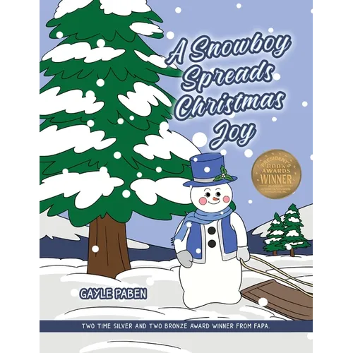 A Snowboy Spreads Christmas Joy