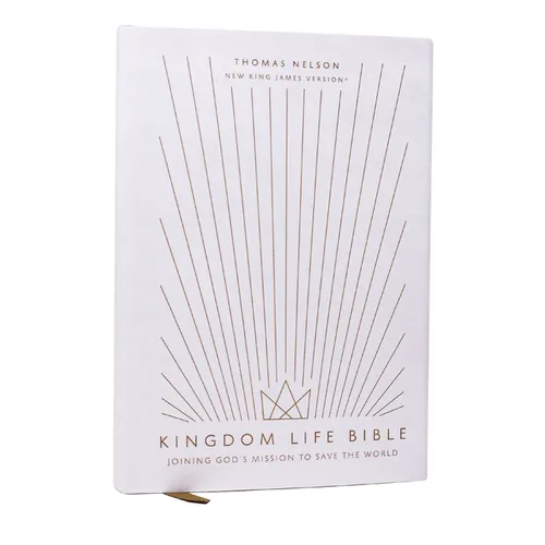Kingdom Life Bible: Joining God's Mission to Save the World (Nkjv, Hardcover, Red Letter, Comfort Print)