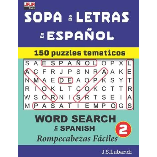 SOPA de LETRAS en ESPAÑOL (WORD SEARCH in SPANISH)