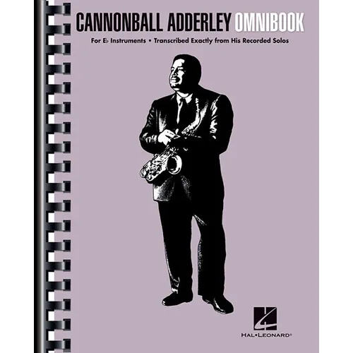 Cannonball Adderley - Omnibook: For E-Flat Instruments