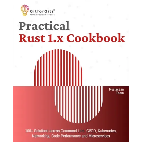 Practical Rust 1.x Cookbook: 100+ Solutions across Command Line, CI/CD, Kubernetes, Networking, Code Performance and Microservices