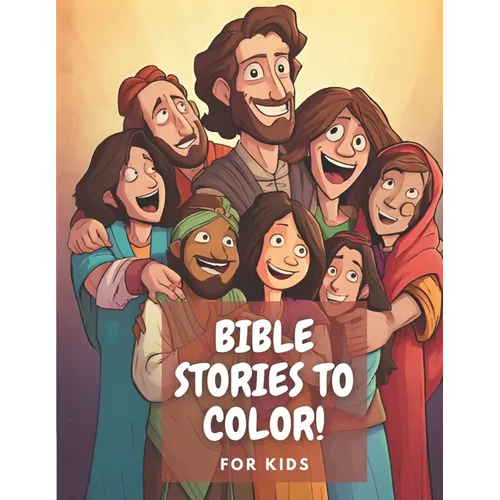 Bible stories to color for kids