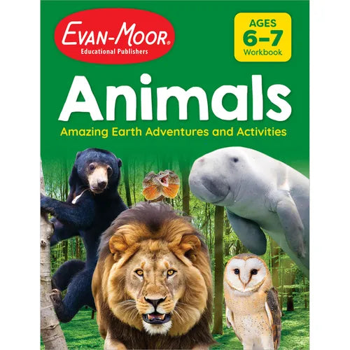 Animals: Amazing Earth Adventures and Activities, Ages 6-7