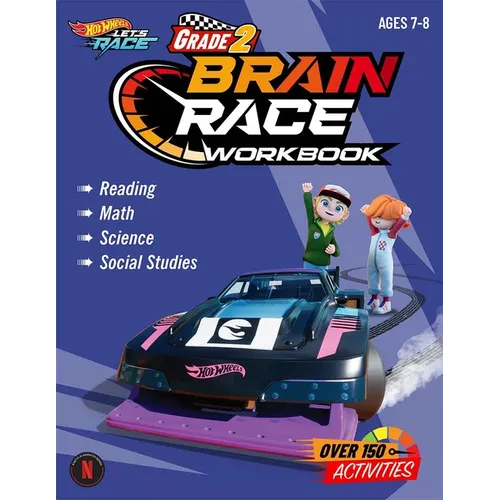 Hot Wheels Brain Race Grade 2 Workbook