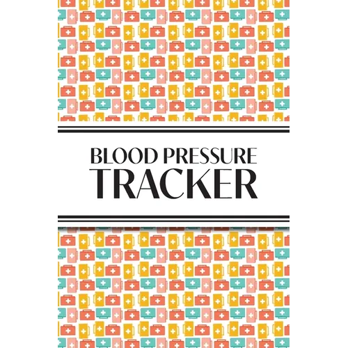 1-Year Blood Pressure Tracker (Multi-Color Medical Boxes): 6"x9" 52+ Extra Weeks Daily Blood Pressure Logbook Tracker Complete with Monthly Trend Grap