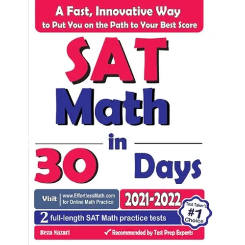 SAT Math in 30 Days: The Most Effective SAT Math Crash Course