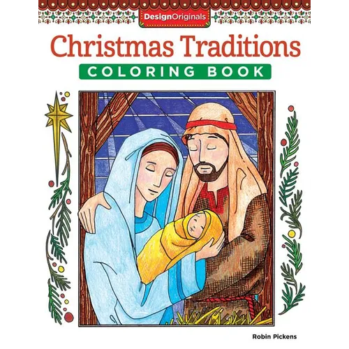 Christmas Traditions Coloring Book