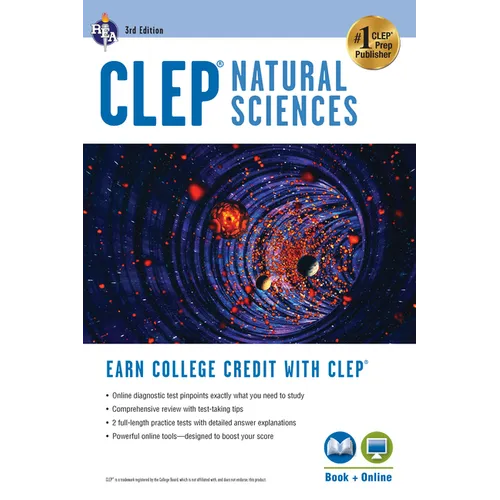 Clep(r) Natural Sciences Book + Online