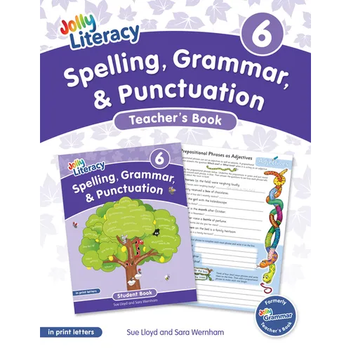 Spelling, Grammar, & Punctuation Teacher's Book 6: In Print Letters (American English Edition)