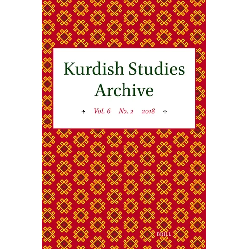 Kurdish Studies Archive: Vol. 6 No. 2 2018