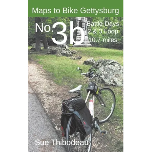 Maps to Bike Gettysburg No. 3b: Battle Days 2 & 3 Short Loop