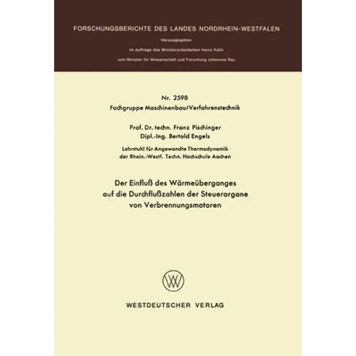 Der Einfluß des Wärmeüberganges auf die Durchflußzahlen der Steuerorgane von Verbrennungsmotoren