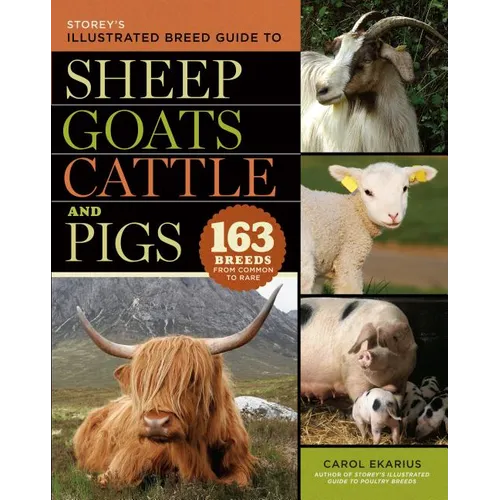 Storey's Illustrated Breed Guide to Sheep, Goats, Cattle and Pigs: 163 Breeds from Common to Rare