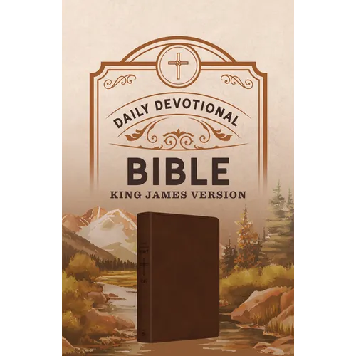 Daily Devotional Bible King James Version [Hickory Cross]