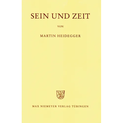 Sein und Zeit = Being and Time
