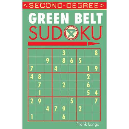 Second-Degree Green Belt Sudoku(r)