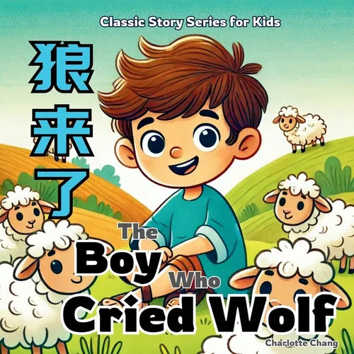 The Boy Who Cried Wolf: Class Aesop's Fable Story for Kids in English, Chinese, and Pinyin
