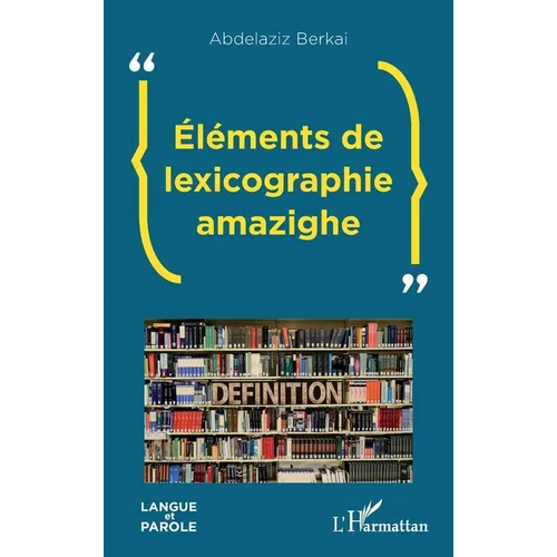 Éléments de lexicographie amazighe