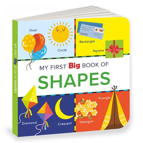 My First Big Book of Shapes: Illustrated Board Book of Shapes for Preschool Kids, Toddlers Book for 1+ [Penguin Early Learning Series]