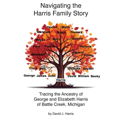 Navigating the Harris Family Story - Tracing the Ancestry of George and Elizabeth Harris of Battle Creek, Michigan