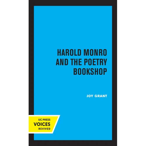 Harold Monro and the Poetry Bookshop