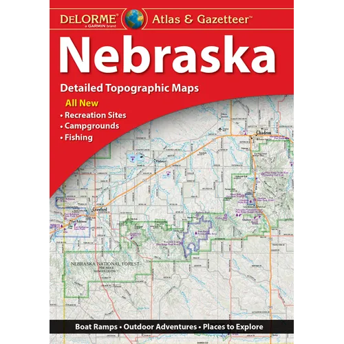 Delorme Atlas & Gazetteer Nebraska