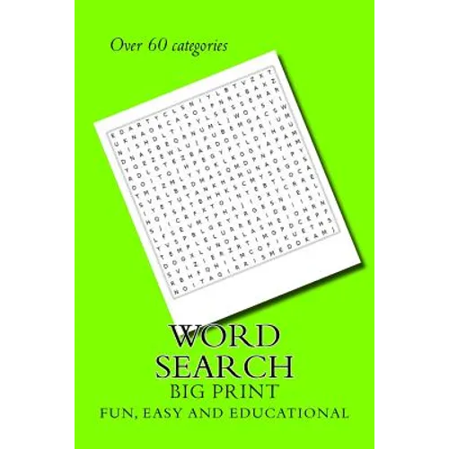 Word Search: Big Easy to Read