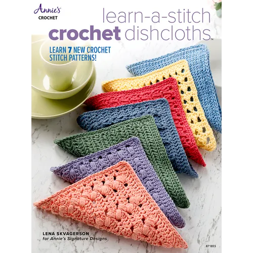 Learn-A-Stitch Crochet Dishcloths