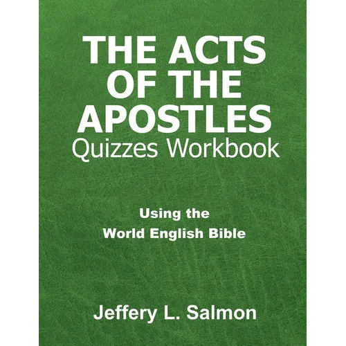 The Acts of the Apostles Quizzes Workbook