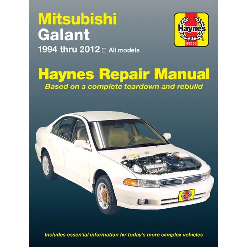 Mitsubishi Galant 1994 Thru 2012: All Models