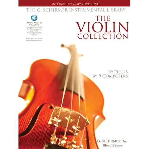 Violin Collection - Intermediate to Advanced Level Book/Online Audio [With 2 CDs and Book with Just Violin Part]
