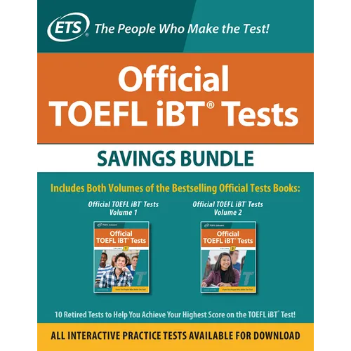 Official TOEFL IBT Tests Savings Bundle, Third Edition