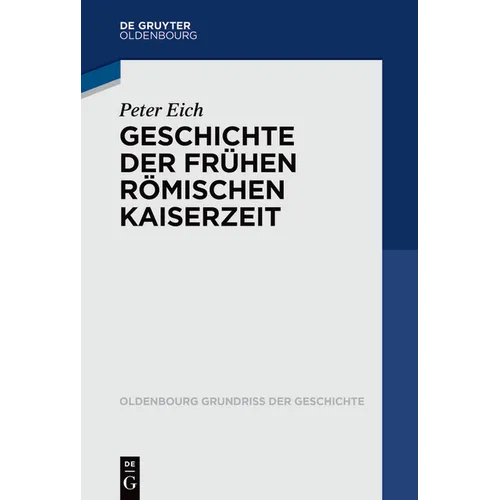 Geschichte Der Frühen Römischen Kaiserzeit