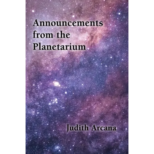 Announcements from the Planetarium