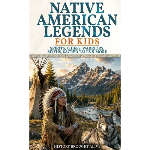 Native American Legends for Kids: Spirits, Chiefs, Warriors, Myths, Sacred Tales & More
