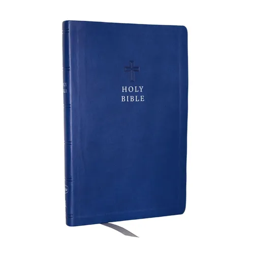 KJV Holy Bible: Value Ultra Thinline, Blue Leathersoft, Red Letter, Comfort Print: King James Version