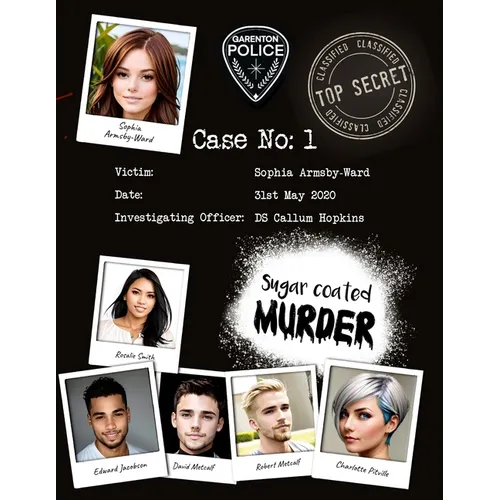 Case 1 - Sugar Coated Murder: The Blue Coconut - Cold Case Mystery Crime Police File Game