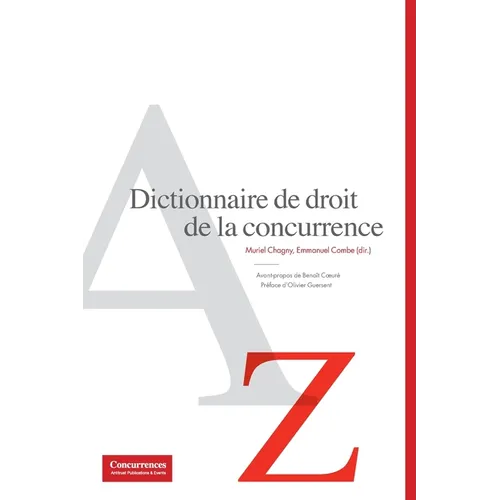 Dictionnaire de droit de la concurrence