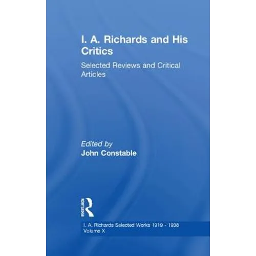 I a Richards & His Critics V10