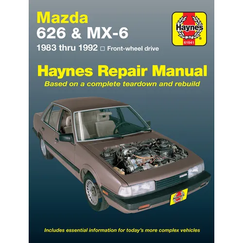Mazda 626 & MX-6 Fwd 1983-92