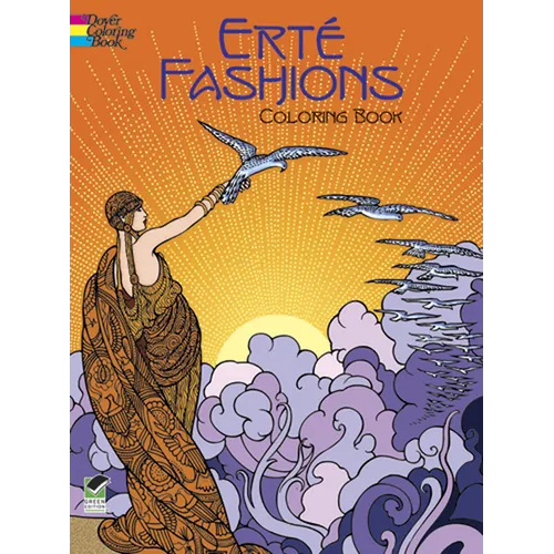 Erte Fashions Coloring Book