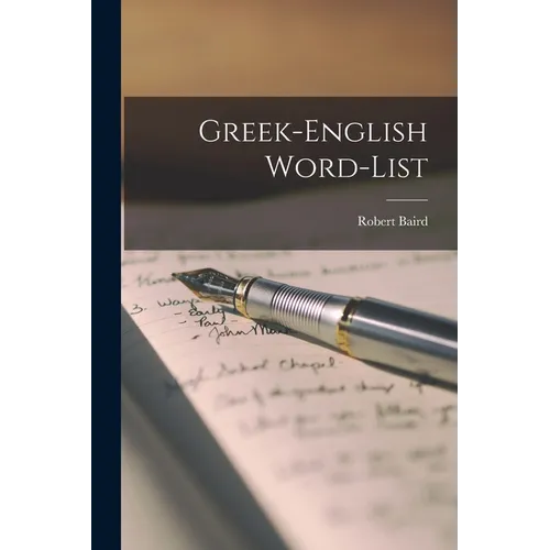 Greek-English Word-list