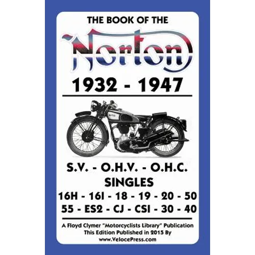 Book of the Norton 1932-1947