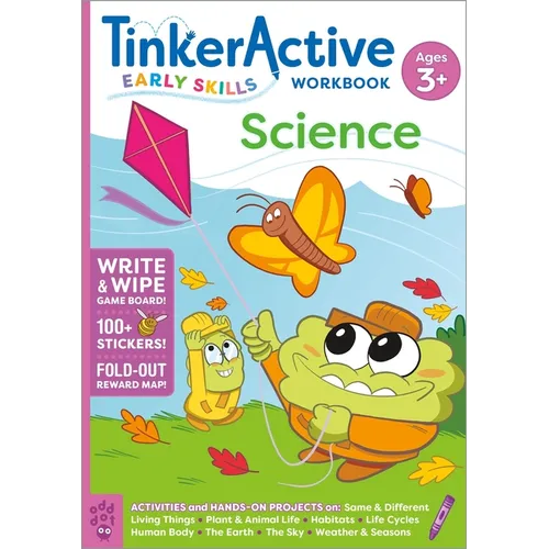 Tinkeractive Early Skills Science Workbook Ages 3+