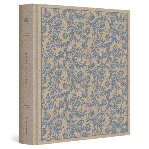 ESV Journaling Bible, Red Letter (Cloth Over Board, Flowers Design)