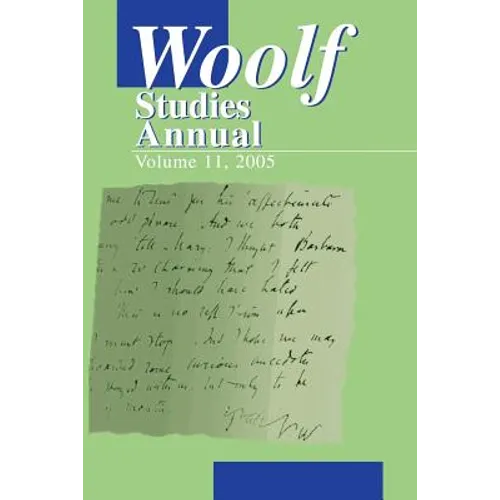 Woolf Studies Annual Volume 11