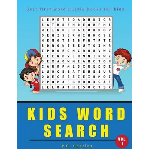 Kids Word Search: Best First Word Puzzle Books For Kids