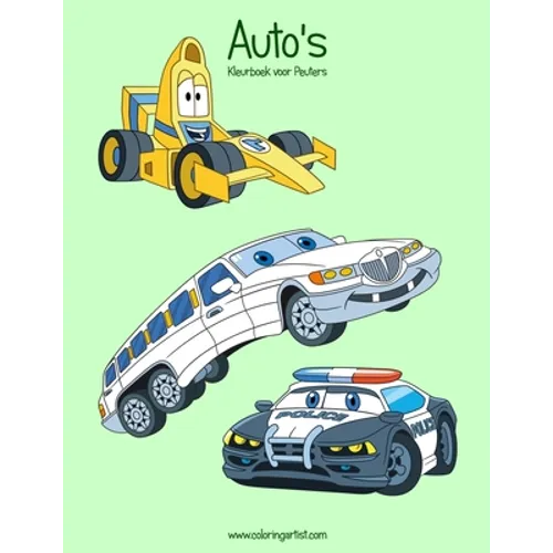 Auto's Kleurboek voor Peuters 1