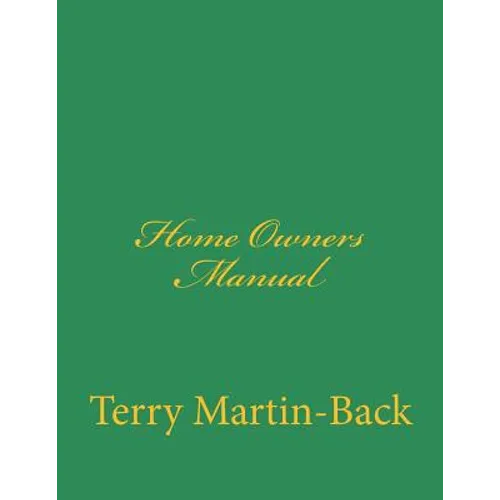 Home Owners Manual